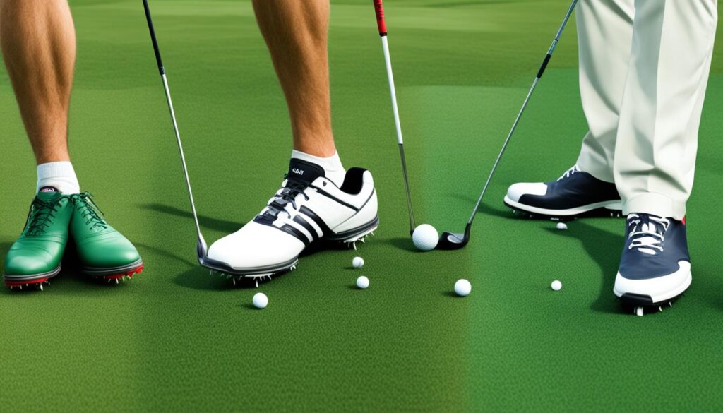 Golf Shoes Spiked Vs Spikeless Your Best Choice Price Of Golf