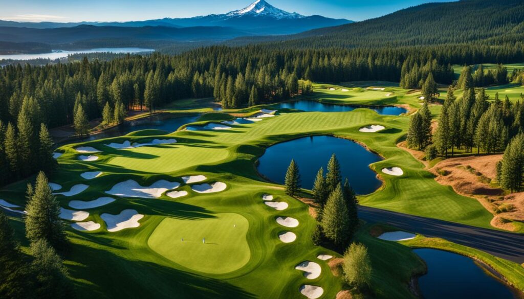 Golf resorts in Oregon