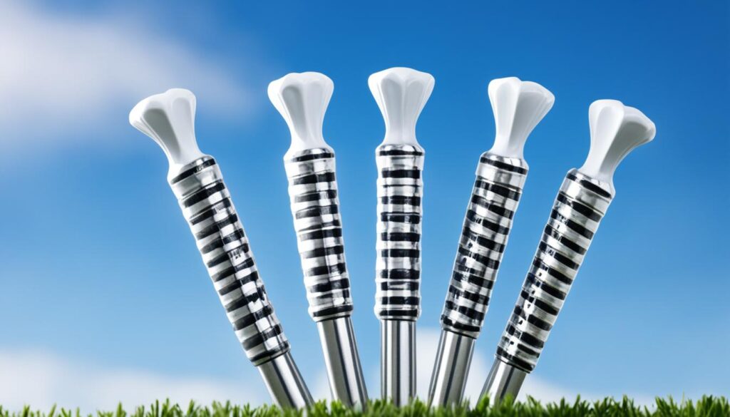 Zero Friction Victory 5-Prong Golf Tees Image