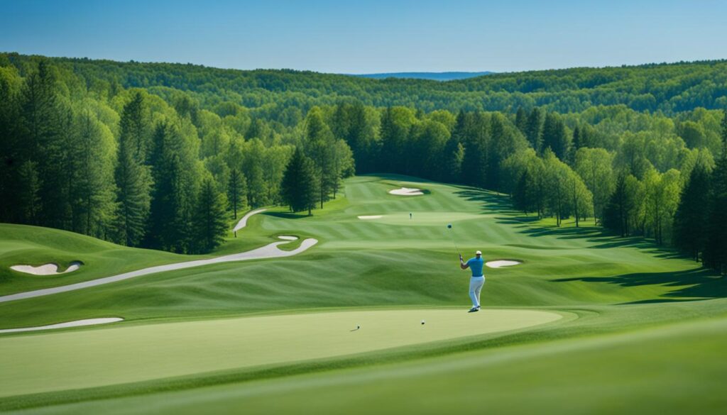 budget golf trips Northern Michigan