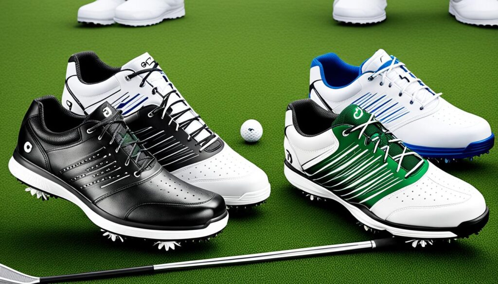 Golf shoes comparison